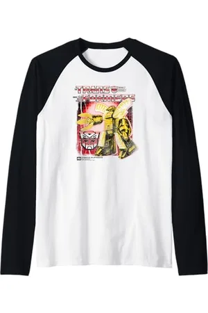 TRANSFORMERS Omega Supreme Box Maglia con Maniche Raglan