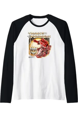 TRANSFORMERS Ironhide Box Maglia con Maniche Raglan