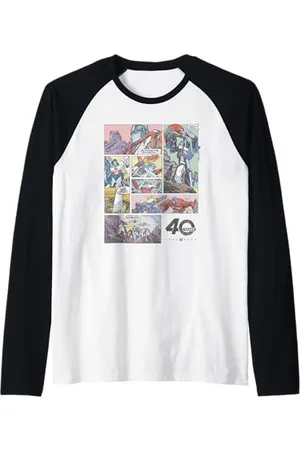 TRANSFORMERS Forty Years of Comics Maglia con Maniche Raglan