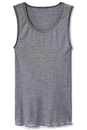 Calida True Confidence Top ohne Arm Intimo, Grigio, 42-44 Donna