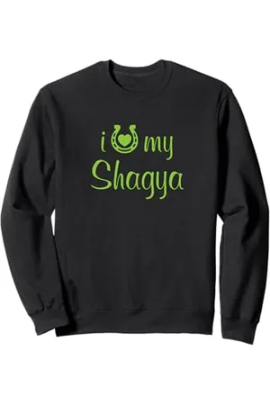 Hip Istruttore di equitazione con cavalli I Love My Shagya Horse Felpa