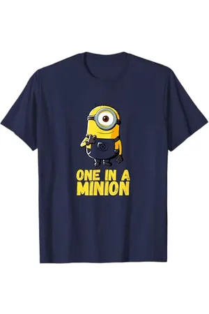 Minions Despicable Me Carl Transparent Trousers In A Minion Maglietta