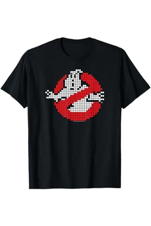 Ghostbusters 8-Bit Logo Maglietta