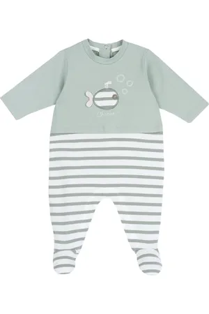 chicco Tutina Neonato, Tutina in Morbido e Leggero Cotone, con Comoda Apertura sulla Schiena ed Entrogamba, Ideale per Primavera e Autunno, Designed in Italy, Abbigliamento Neonato 0-24 Mesi