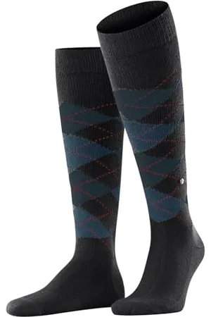Burlington Preston M Kh morbidi caldi al ginocchio fantasia 1 paio, Calzini lunghi Uomo, , 40-46