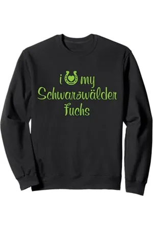 Hip Showtrainer equestre I Love My Schwarzwalder Fuchs Felpa