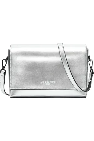 liebeskind Crossbody M Hilla Silver, Borsa a Mano Donna