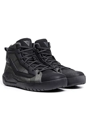 Dainese Urbactive Gore-Tex Shoes, Stivali da Motocicletta Uomo, Nero/Army-Green, 39 EU