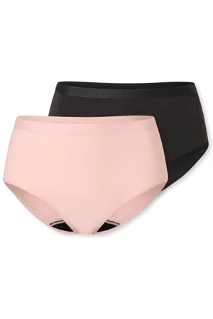 Schiesser Damen 2pack Panty-Secret Care Slip, , 34-36 Donna