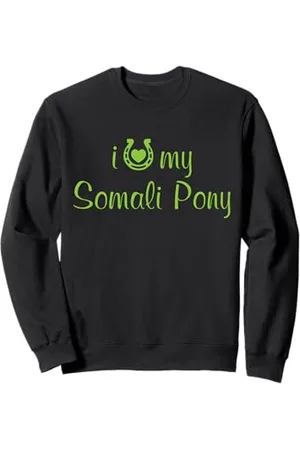 Hip Istruttore di equitazione con cavalli pony somali I Love My Somali Felpa