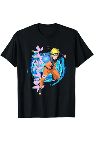 Naruto Shippuden Spirali Blu Maglietta