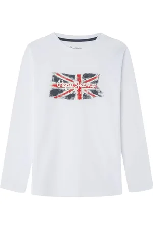 Pepe Jeans Clag LS Jr T-Shirt, , 16 Anni Bambini e Ragazzi