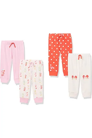 Amazon Disney | Marvel | Star Wars | Princess Pantaloni Bimba, Pacco da 4, , 0 Mesi