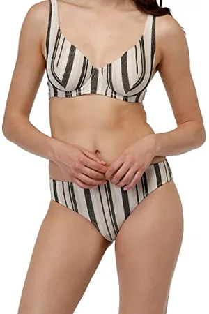 Lovable Slip Midi Fancy Jacquard Lurex Bikini, , XXL Donna