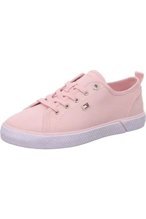 Tommy Hilfiger Vulc Canvas Sneaker Fw0fw08063, Basso Top Donna, Pink (Whimsy Pink), 38 EU