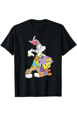 LOONEY TUNES Bugs Bunny And Tweety Hip Hop Maglietta