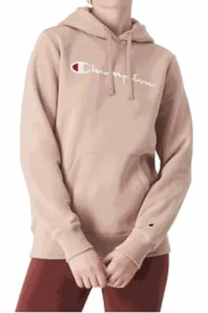 Champion Hooded Sweatshirt Felpa con Cappuccio, , XS Donna