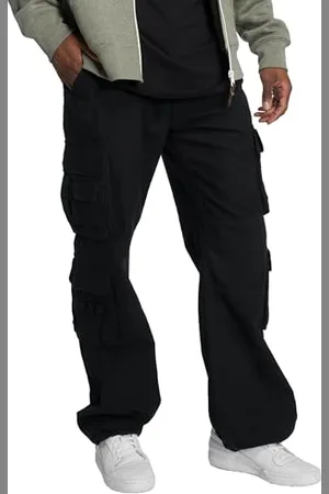 Brandit Pure Vintage Pants, Uomo, Black, XXL