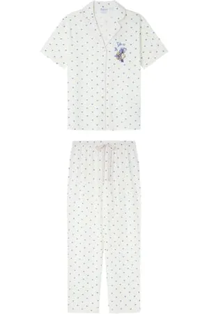 Women secret Long Pyjama Multilicense Lucky Love Snoopy Pigiama, , XXL Donna