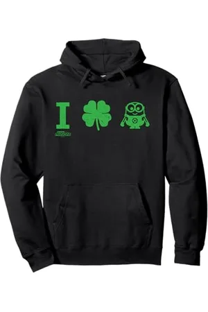 Minions Four-Leaf Clover St Patty’s Day Felpa con Cappuccio