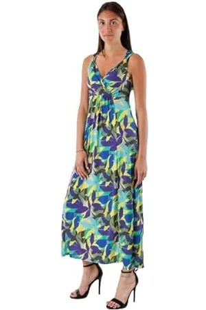 Morgan 241-RUSE Vestito Formale, Multico, 40 Donna