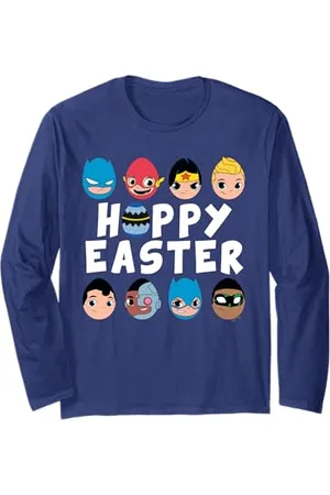 DC Comics Originals DC Super Friends Hoppy Easter Character Eggs Maglia a Manica
