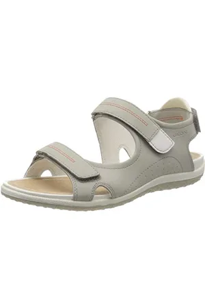 Geox D Sandal Vega A, Sandali Donna, (Grey), 36 EU