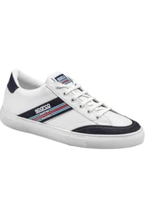 Sparco 0012b3mr42bibm Zapatillas S-Time Martini-r Talla 42 Blancas, Stivaletti Bassi con Lacci Unisex-Adulto, , EU