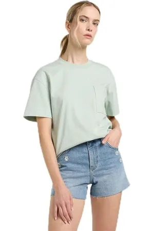 Lee Pocket Tee T-Shirt, Salvia Morbida, M Donna