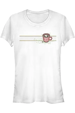 Stranger Things Mornings Mug Short Sleeve T-Shirt, , XXL Women