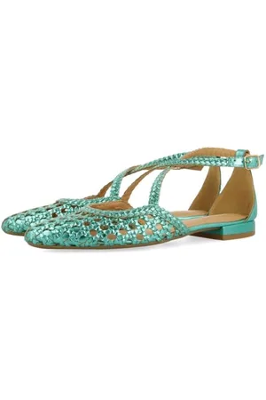 Gioseppo Bailarinas de Piel con Trenzados para Mujer Leskovic, Ballerine Donna, , 38 EU