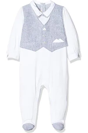chicco Tutina Bimbo Elegante con Apertura entrogamba Gilet + Papillon, ( Grigio 033), 62 (Taglia Produttore:062)