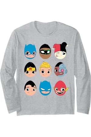 DC Comics Originals DC Super Friends Easter Egg Heads Maglia a Manica