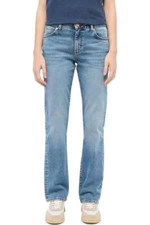 Mustang Style Crosby Relaxed Straight Jeans, , 26W x 30L Donna