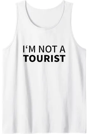 Fun Shirts Non sono un Turista Canotta