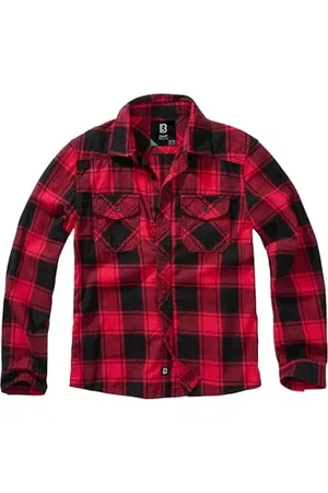 Brandit Kids Check Shirt Long Sleeve, Unisex Kids, , 146/152