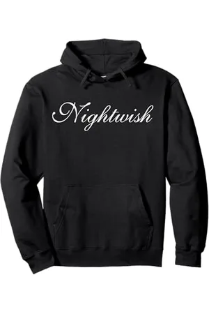 Nightwish Logo (bianco) Felpa con Cappuccio