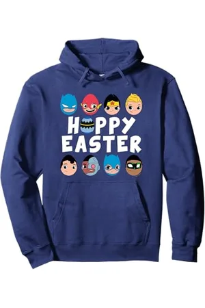 DC Comics Originals DC Super Friends Hoppy Easter Character Eggs Felpa con Cappuccio