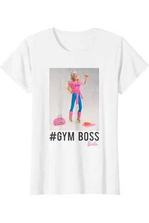 Barbie T-shirt Ufficiale Gym Boss, vari colori Maglietta