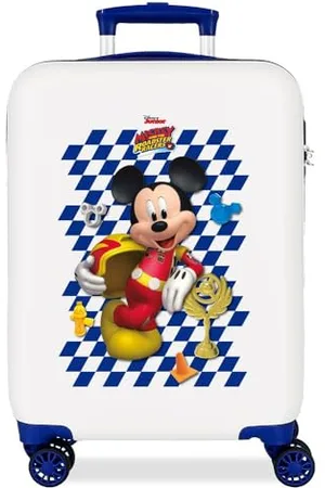 Disney Joumma Good Mood Valigia da cabina bianca 37 x 55 x 20 cm Rigido 2 kg Chiusura a combinazione laterale ABS 2 kg 35 L Bagaglio a mano, , Taglia unica, Valigia cabina