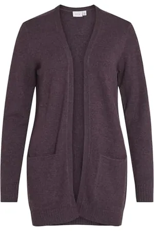 VILA Viril Open L/S Knit Cardigan-Noos Maglione, , XS Donna