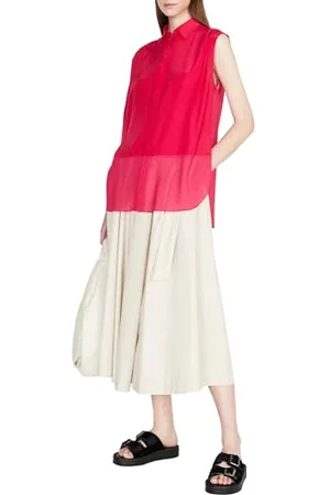 Sisley Maglietta Senza Maniche 5pczlq04o, , XS Donna