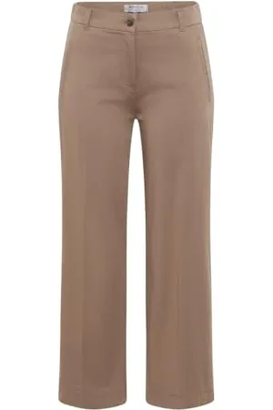Brax By Brax Peggy Culotte Super Light Cotton Pantaloni, , 32W x 32L Donna