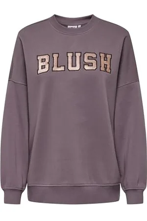ONLY Onlkaitlyn L/S Velour O-Neck Swt, , S Donna