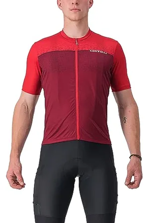 Castelli 4523017-611 Unlimited ENTRATA Jersey Dark Red/Bordeaux T-Shirt S