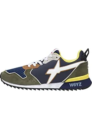 W6YZ Jet-M.-Sneakers in Tessuto Tecnico e Suede-Militare, 41