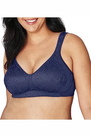 Playtex Reggiseno , da donna, per comfort e sostegno assoluto, senza ferretto (18 ore) Blue Velvet 38 B