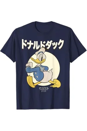 Disney Donald Duck Kanji Circle Portrait Maglietta