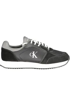 Calvin Klein Uomo Sneakers Running Sock Laceup Eleganti, Multicolor , 45