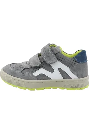 Lurchi 95L1023001, Scarpe da Ginnastica Unisex-Bambini, Grey, 26 EU Larga